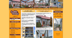 Desktop Screenshot of lodzie-terasy.cz